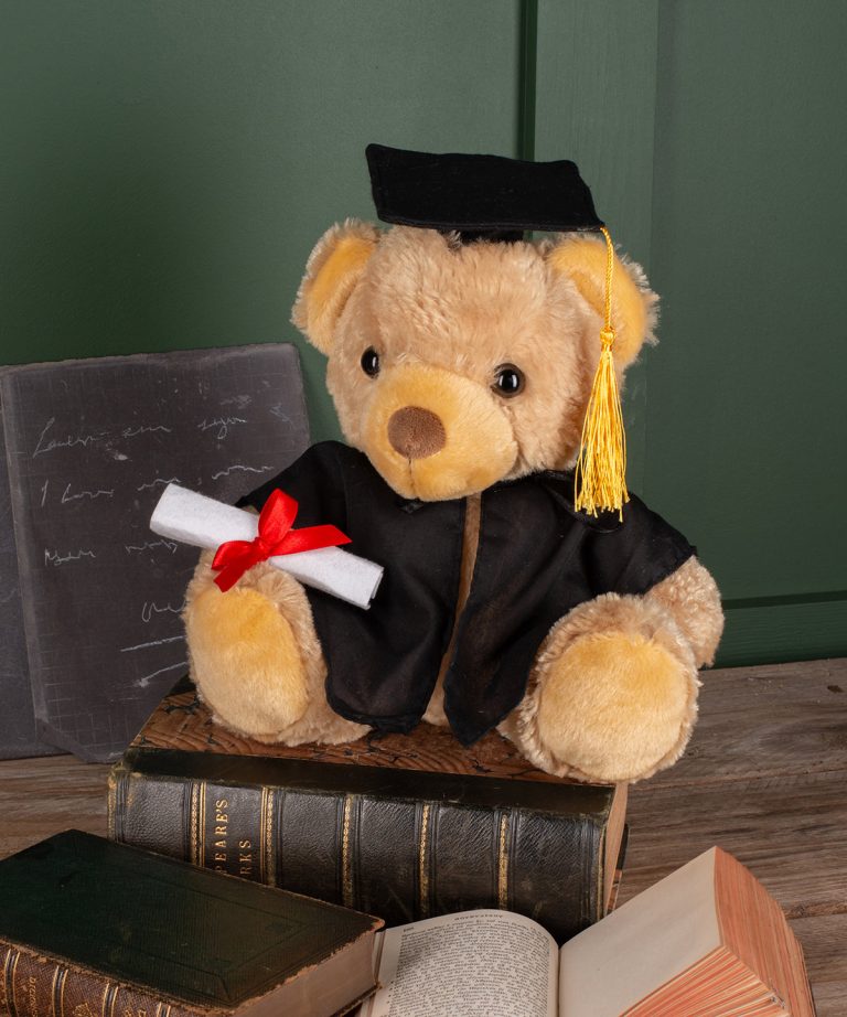 Alternative view of Mumbles - Graduation Bear MM036