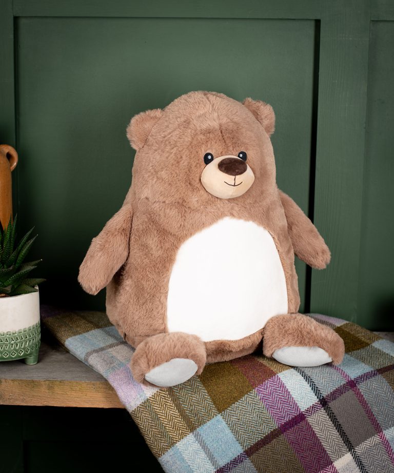 Alternative view of Mumbles - Zippie Brown Bear MM581