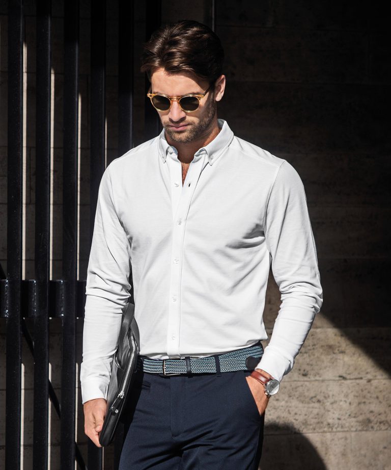 Nimbus &#8211; Kingston  Stretch Deluxe Piqu・Shirt N103M, Vivid Promotion Workwear