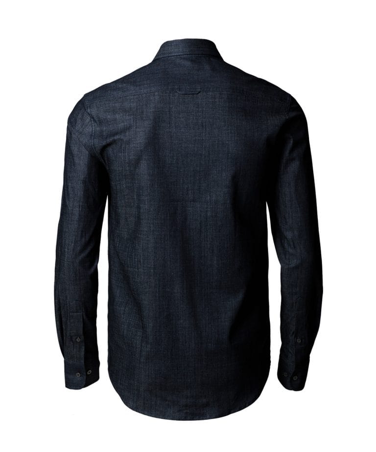 Alternative view of Nimbus - Torrance Modern Fit  Raw And Stylish Denim Shirt N108M