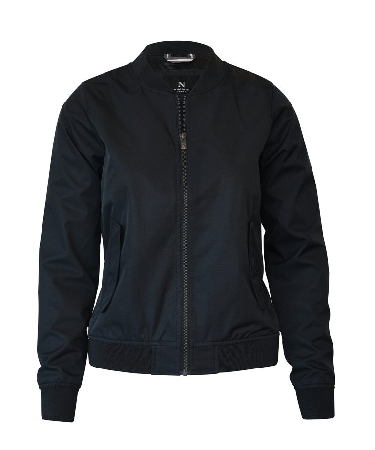 Alternative view of Nimbus - Womens Bleecker  Authentic Bomber Jacket N117F