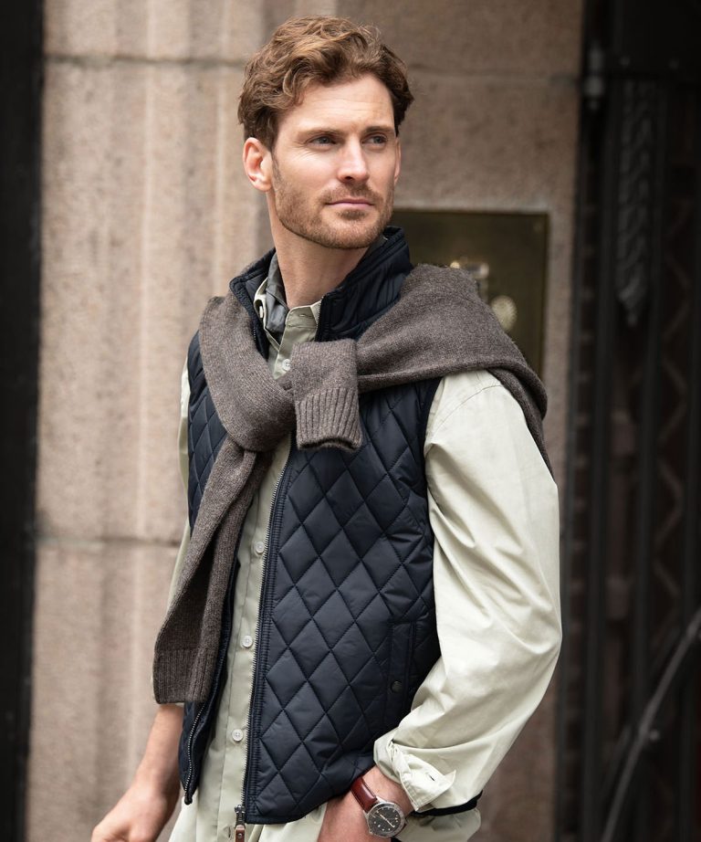Nimbus &#8211; Camden  Diamond Quilted Gilet NB46M, Vivid Promotion Workwear