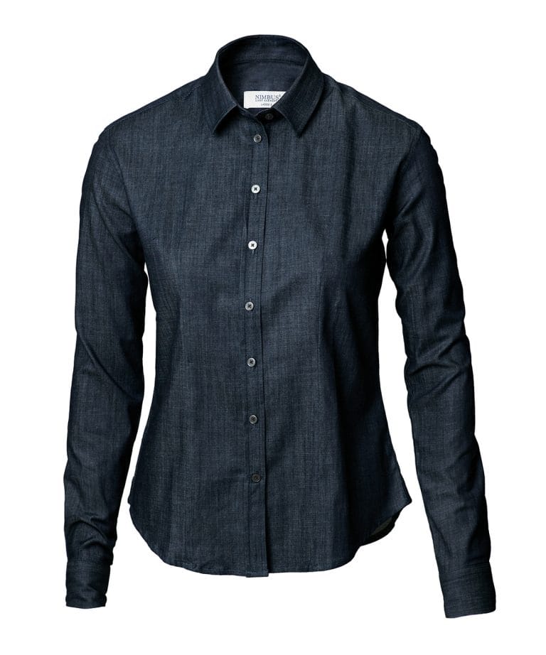Nimbus - Womens Torrance  Raw And Stylish Denim Shirt NB65F