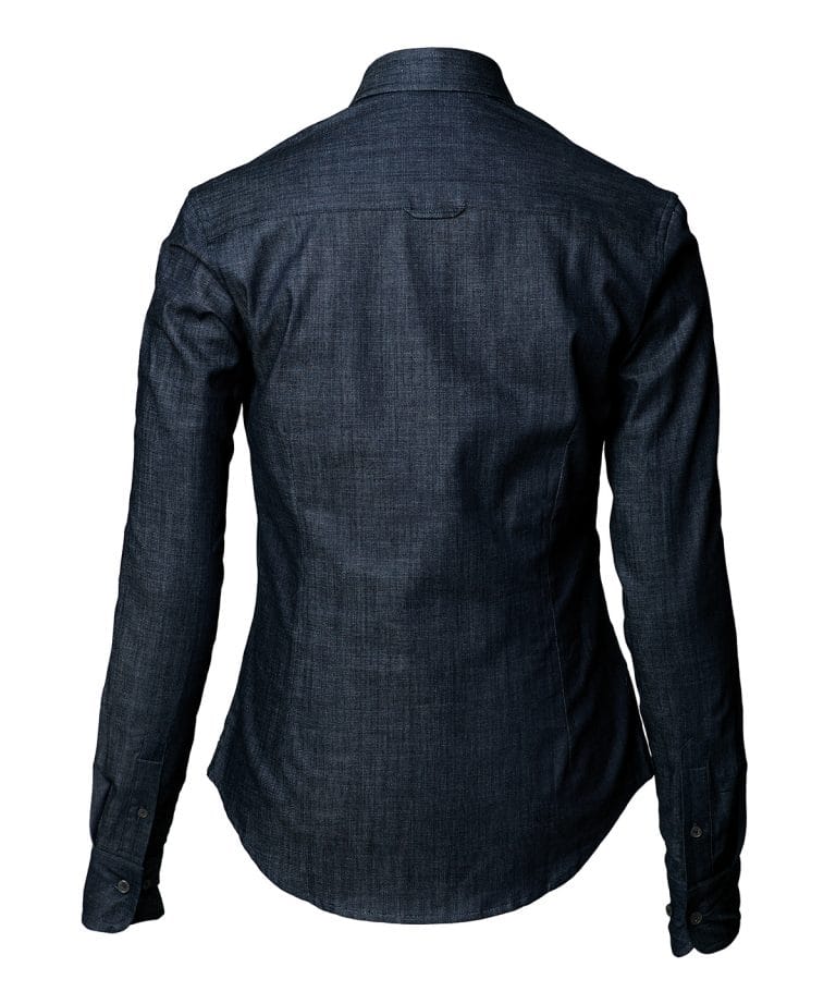 Alternative view of Nimbus - Womens Torrance  Raw And Stylish Denim Shirt NB65F