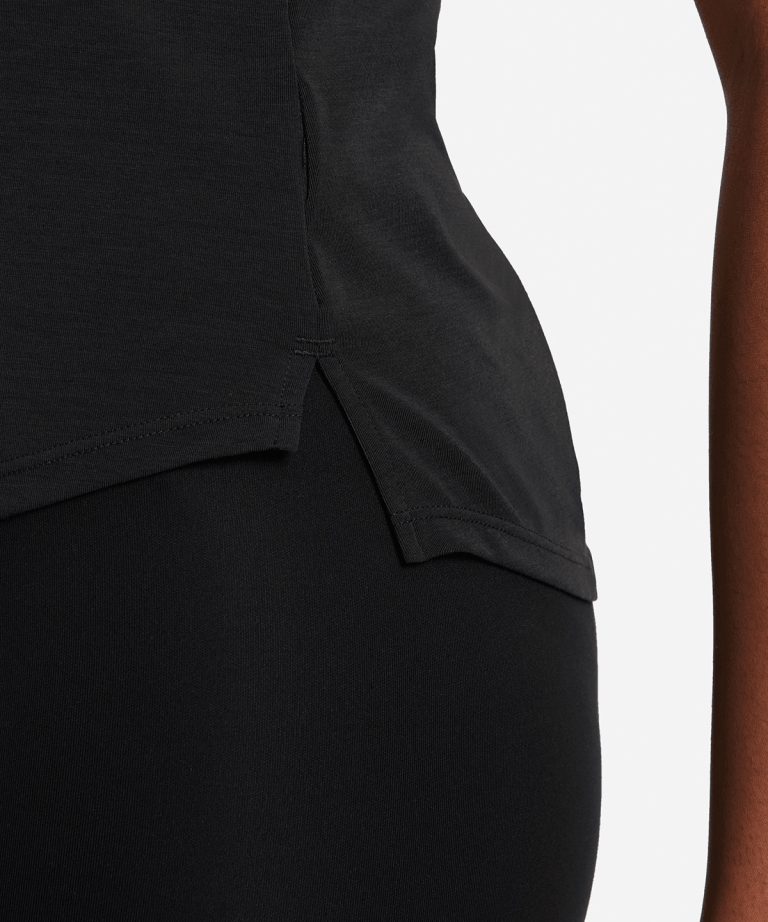 Nike &#8211; Womens Nike One Luxe Dri &#8211; Fit Short Sleeve Standard Fit Top NK377, Vivid Promotion Workwear