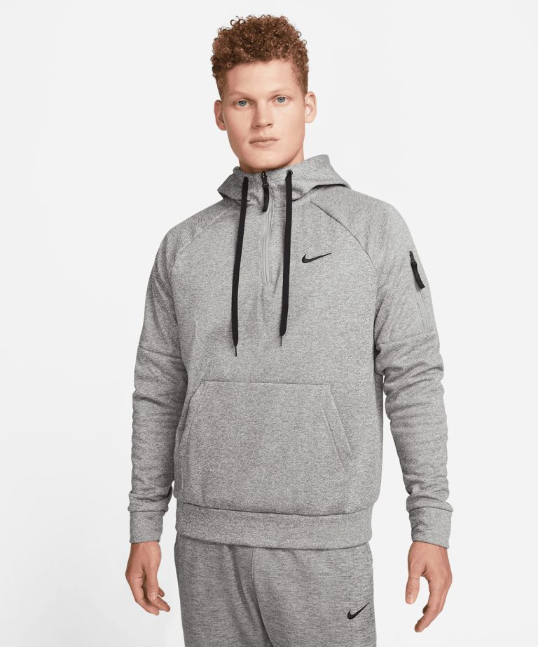 Nike &#8211; Nike Mens 1| 4 Zip Fitness Hoodie NK390, Vivid Promotion Workwear