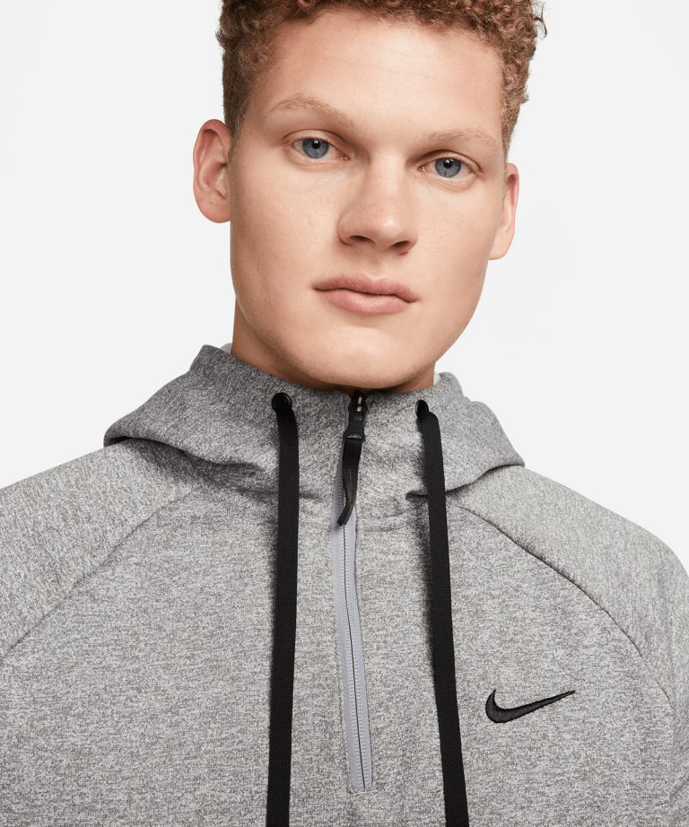 Nike &#8211; Nike Mens 1| 4 Zip Fitness Hoodie NK390, Vivid Promotion Workwear