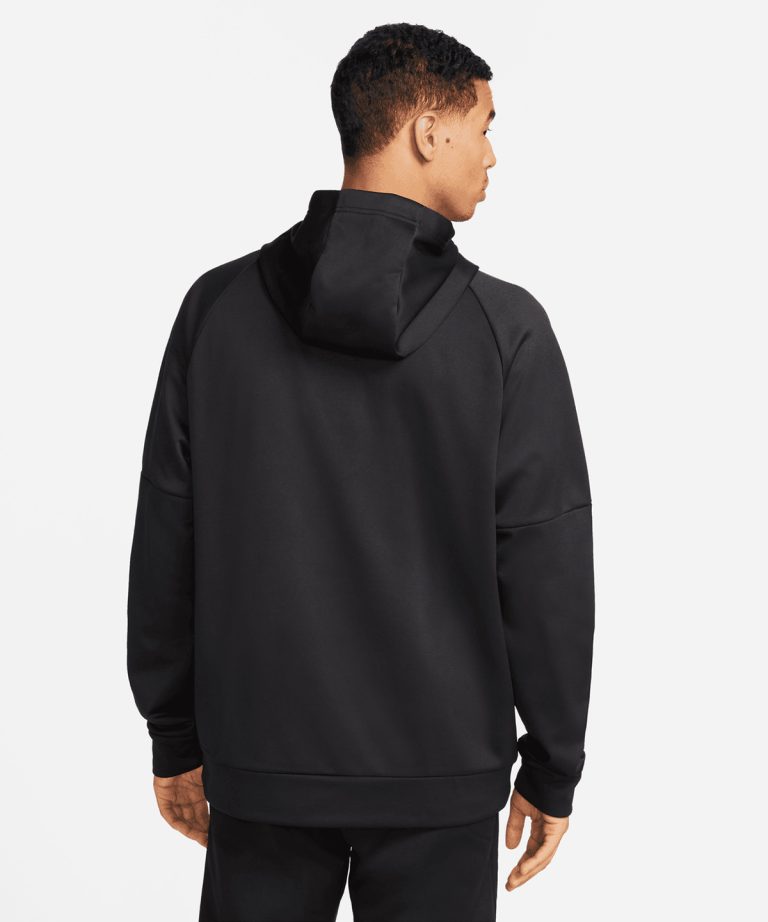 nk391 hoodie on man with back showing