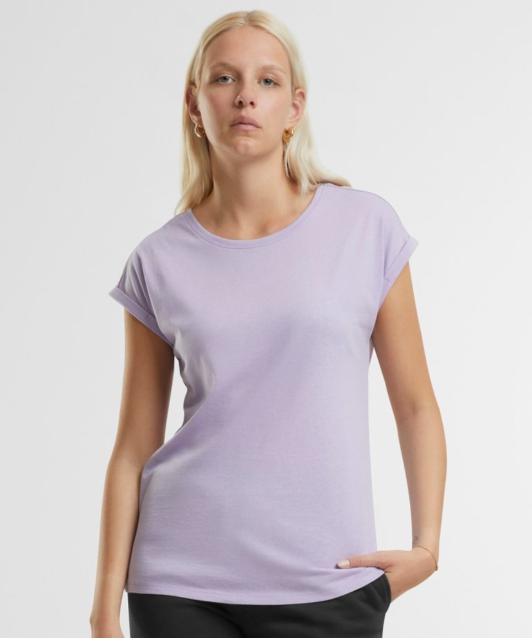 Alternative view of New Morning Studios - Womens Regular Extended Shoulder Tee NM007