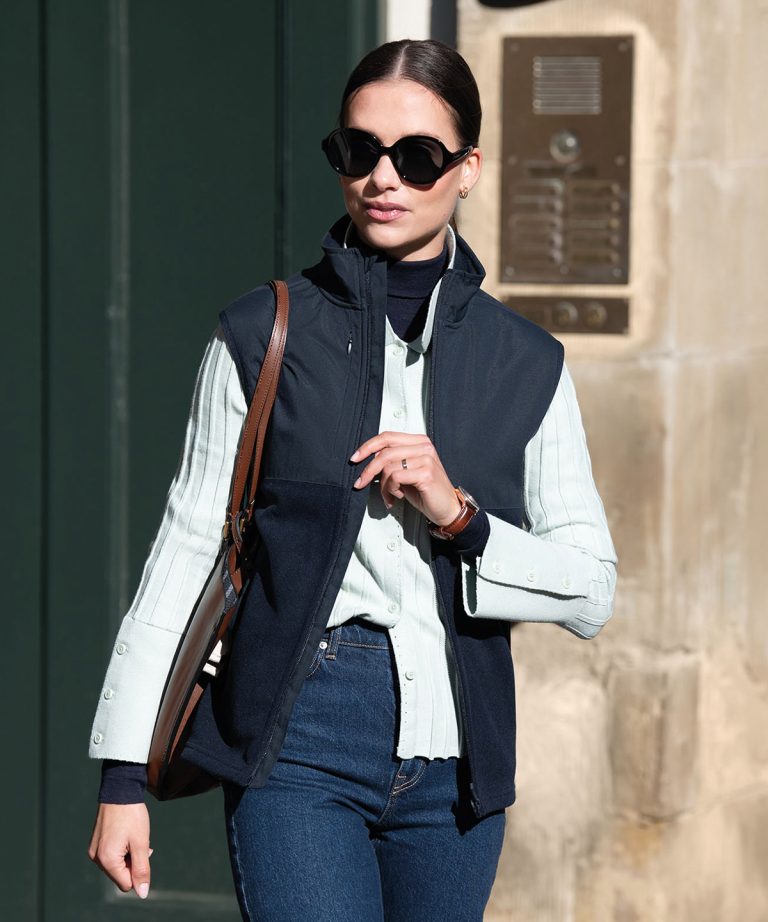 Alternative view of Nimbus - Highland  -  Fashionable Yoke Fleece Vest NP018