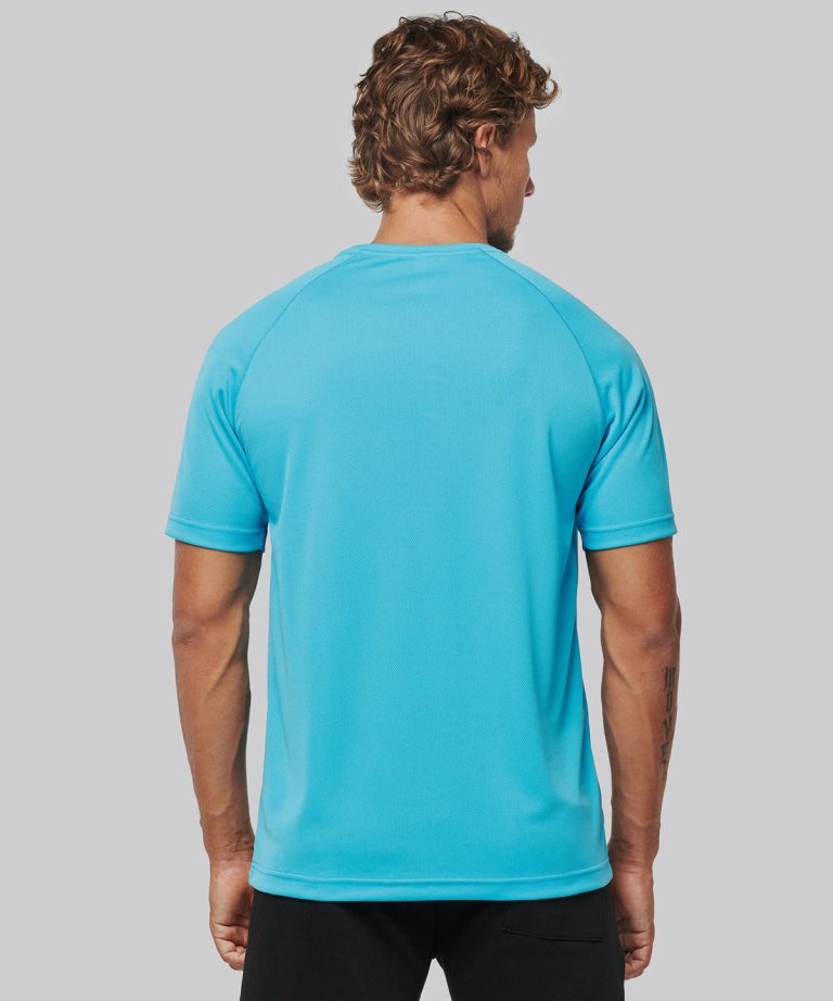 Kariban Proact &#8211; Mens Short &#8211; Sleeved Sports T &#8211; Shirt PA438, Vivid Promotion Workwear