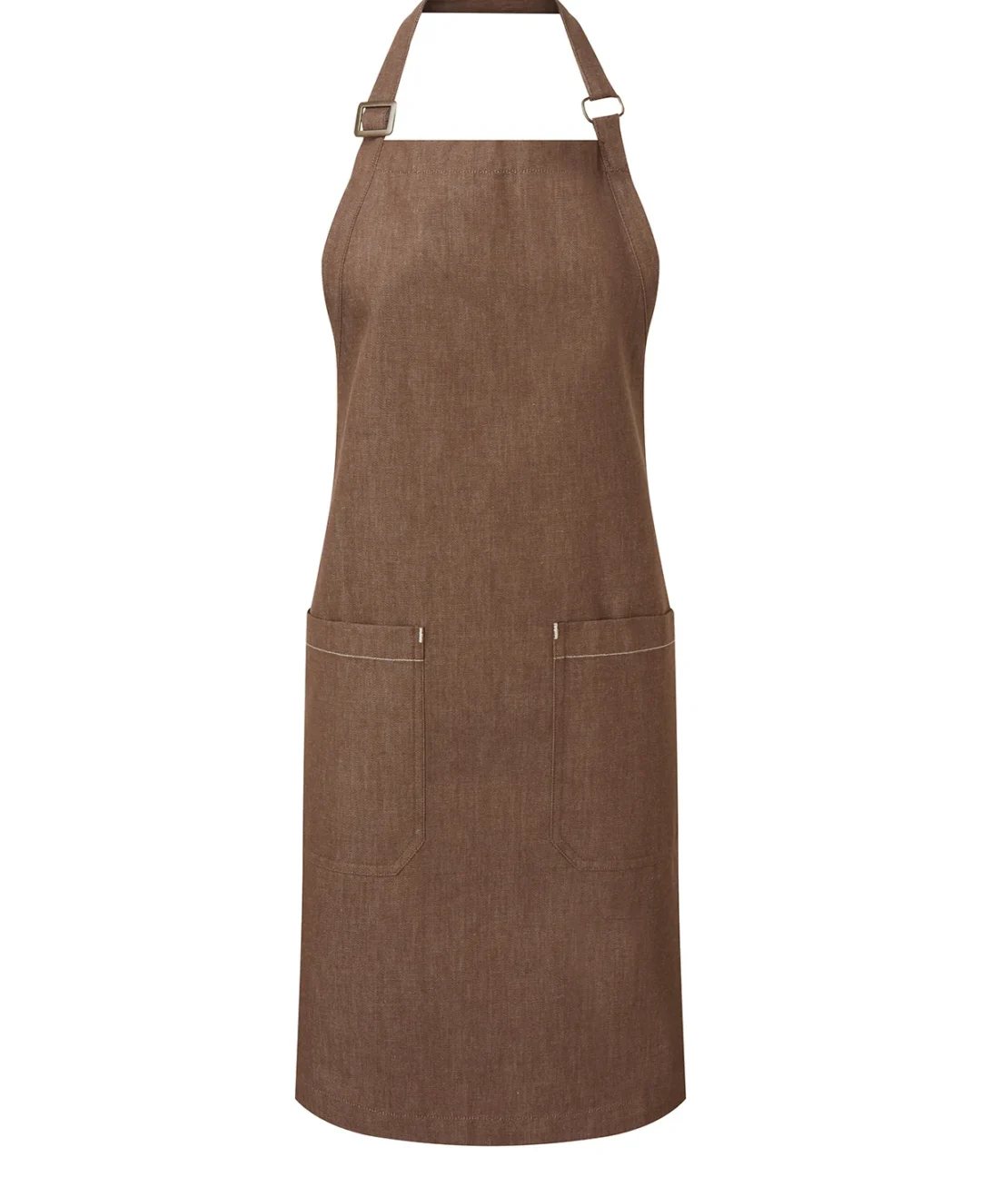 Premier &#8211; Cotton Denim Bib Apron |  Organic And Fairtrade Certified PR113, Vivid Promotion Workwear