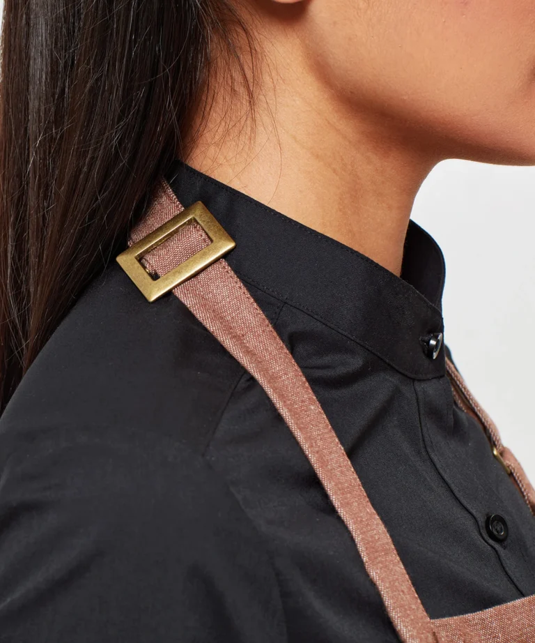 Alternative view of Premier - Cotton Denim Bib Apron |  Organic And Fairtrade Certified PR113