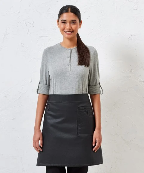 Premier - Division Waxed - Look Denim Waist Apron PR135