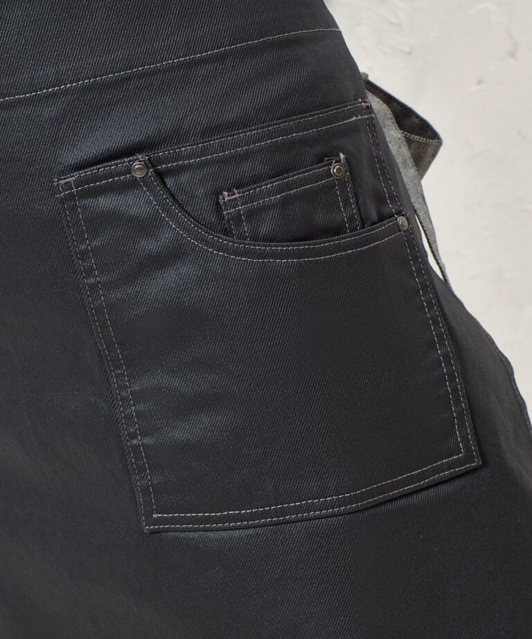 Premier &#8211; Division Waxed &#8211; Look Denim Waist Apron PR135, Vivid Promotion Workwear