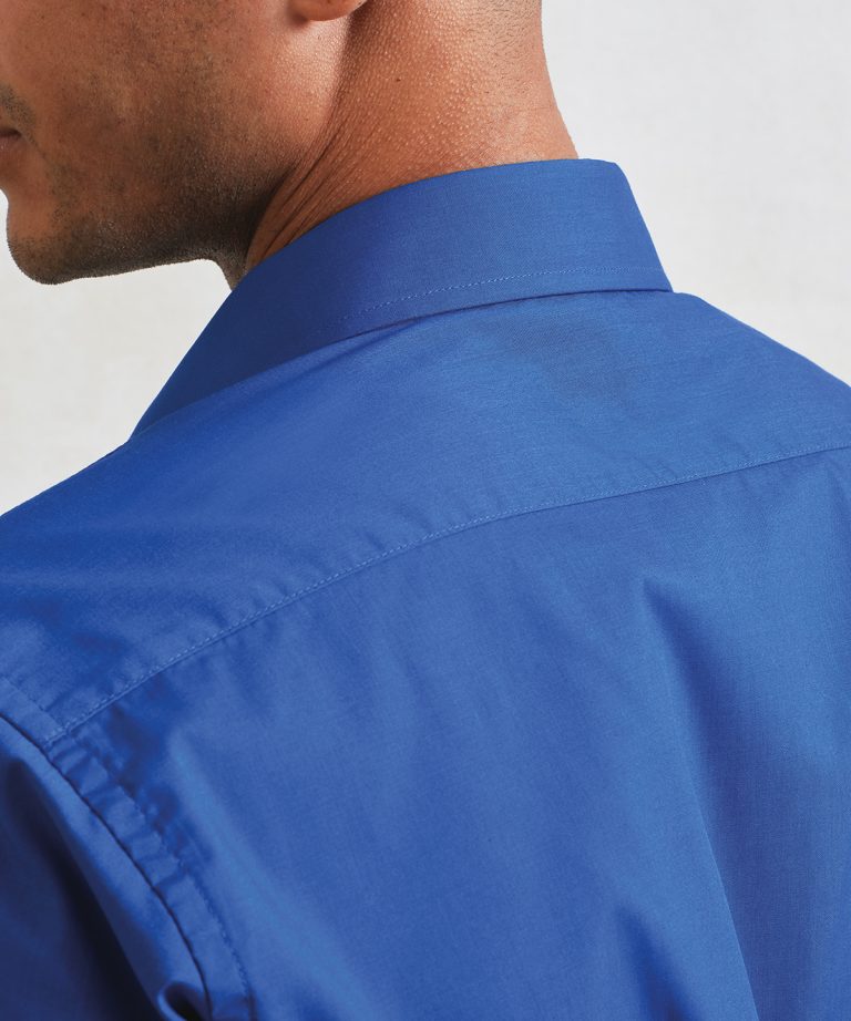 Premier &#8211; Long Sleeve Poplin Shirt PR200, Vivid Promotion Workwear