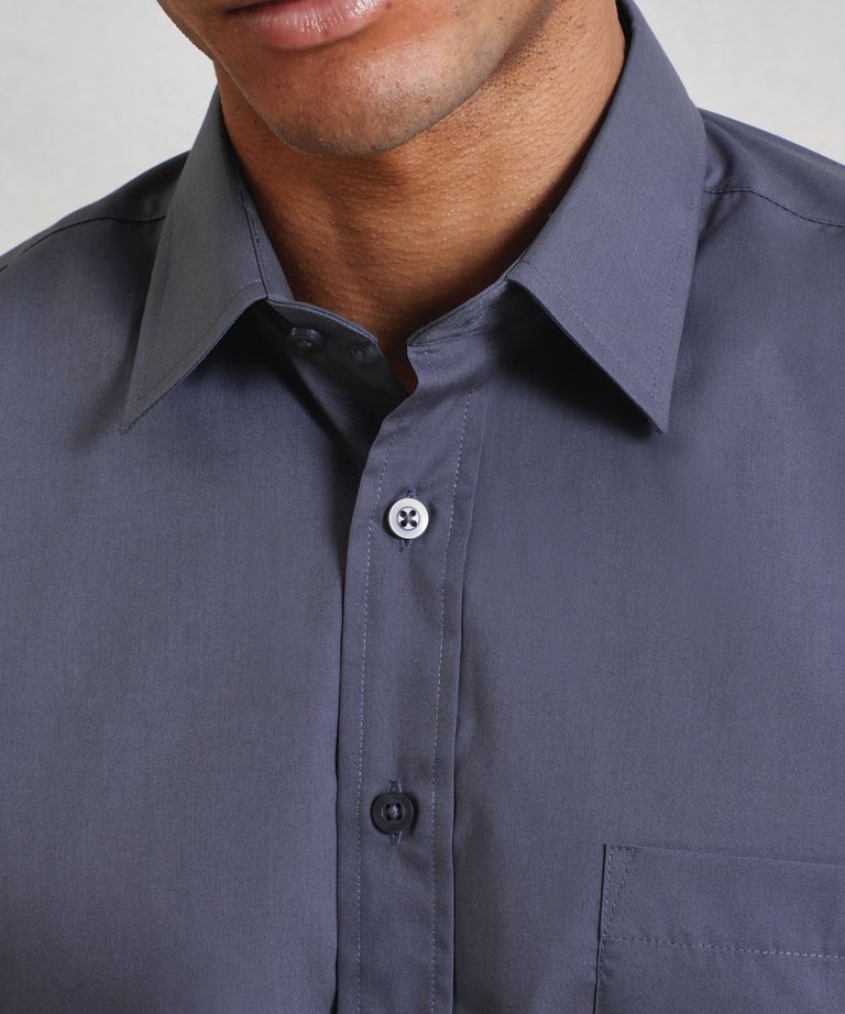 Alternative view of Premier - Short Sleeve Poplin Shirt PR202
