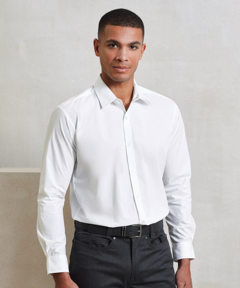 Premier - Supreme Poplin Long Sleeve Shirt PR207