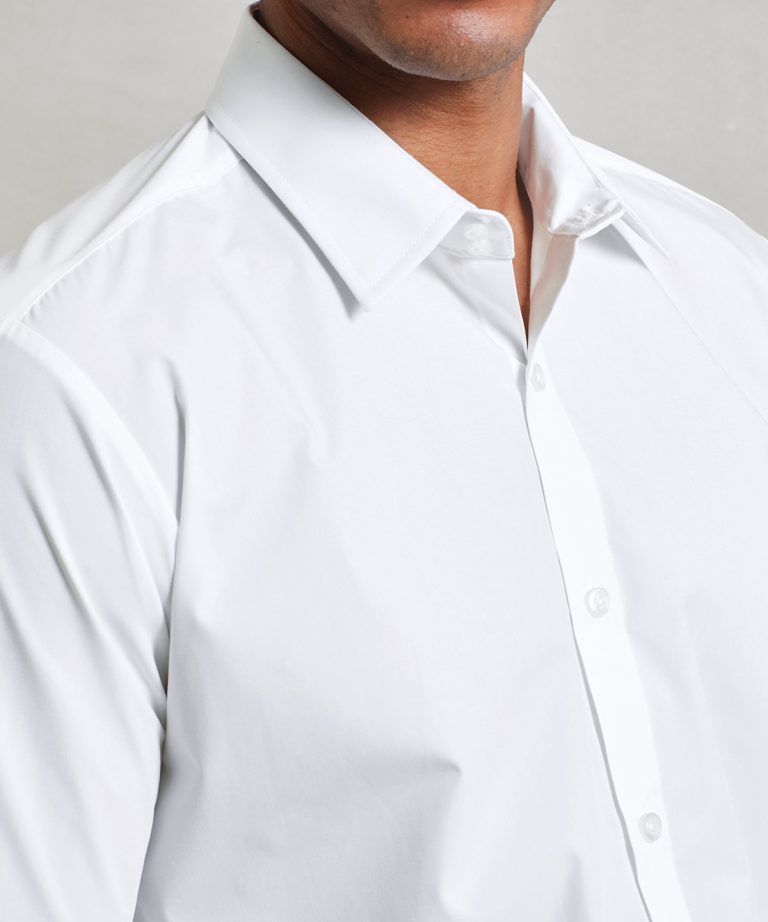 Premier &#8211; Supreme Poplin Long Sleeve Shirt PR207, Vivid Promotion Workwear
