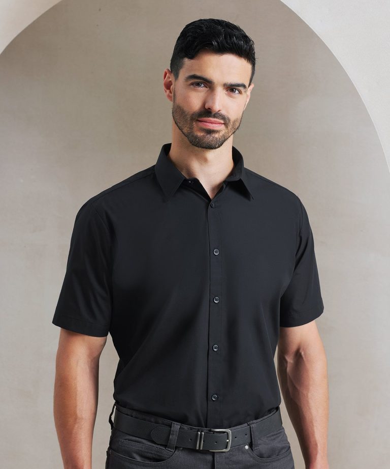 Premier - Supreme Poplin Short Sleeve Shirt PR209