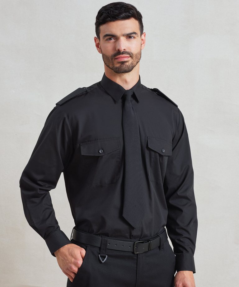 Alternative view of Premier - Long Sleeve Pilot Shirt PR210