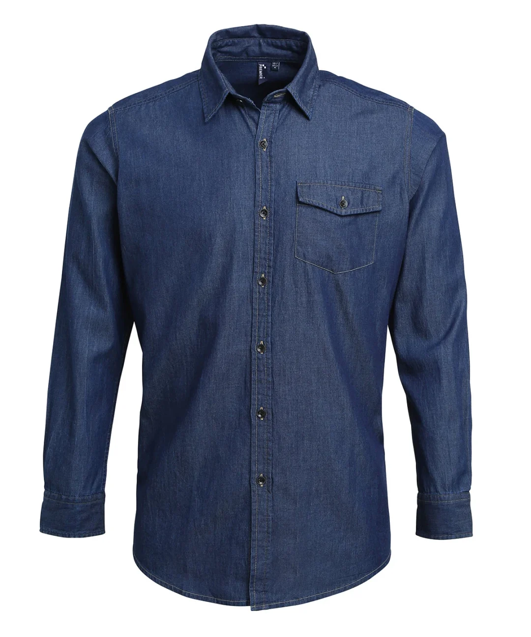 Premier &#8211; Jeans Stitch Denim Shirt PR222, Vivid Promotion Workwear