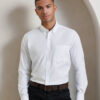 Henbury &#8211; Modern Long Sleeve Oxford Shirt HB512, Vivid Promotion Workwear