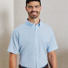 Henbury &#8211; Modern Long Sleeve Oxford Shirt HB512, Vivid Promotion Workwear