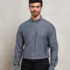 Premier &#8211; Womens Chambray Shirt |  Organic And Fairtrade Certified PR347, Vivid Promotion Workwear