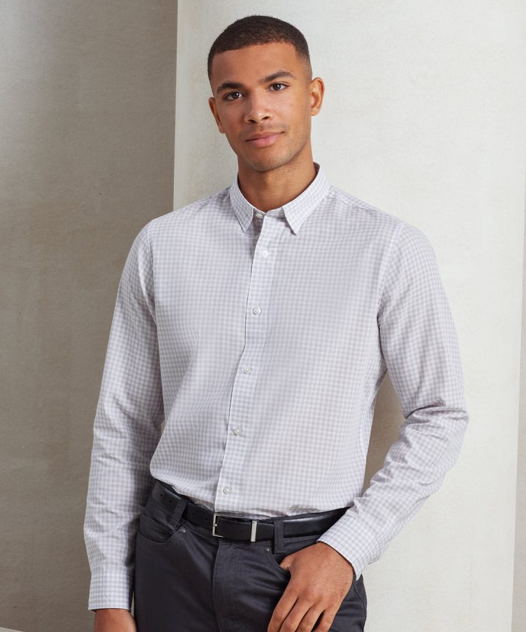 Premier &#8211; Maxton Check Long Sleeve Shirt PR252, Vivid Promotion Workwear