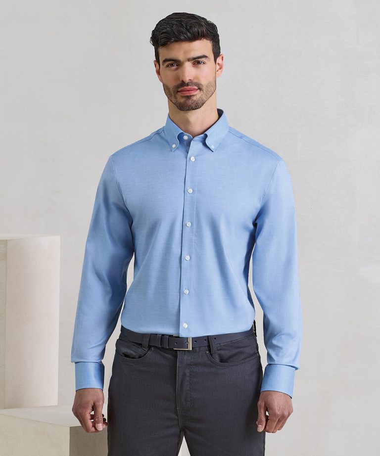 Premier &#8211; Supreme Oxford Long Sleeve Shirt PR284, Vivid Promotion Workwear