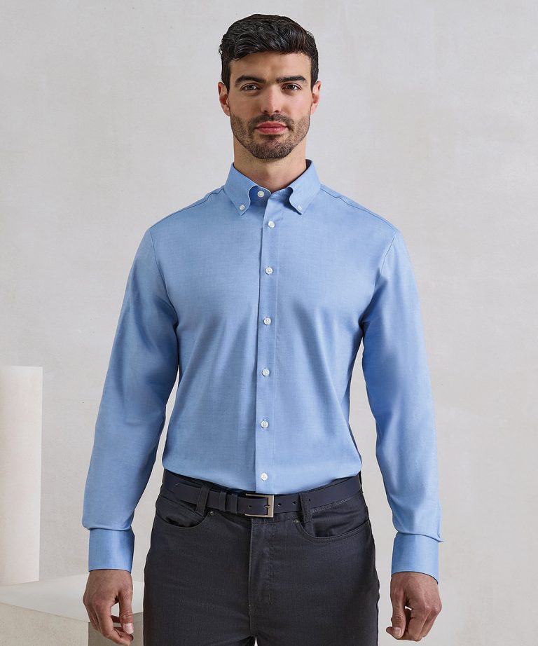 Premier &#8211; Supreme Oxford Long Sleeve Shirt PR284, Vivid Promotion Workwear