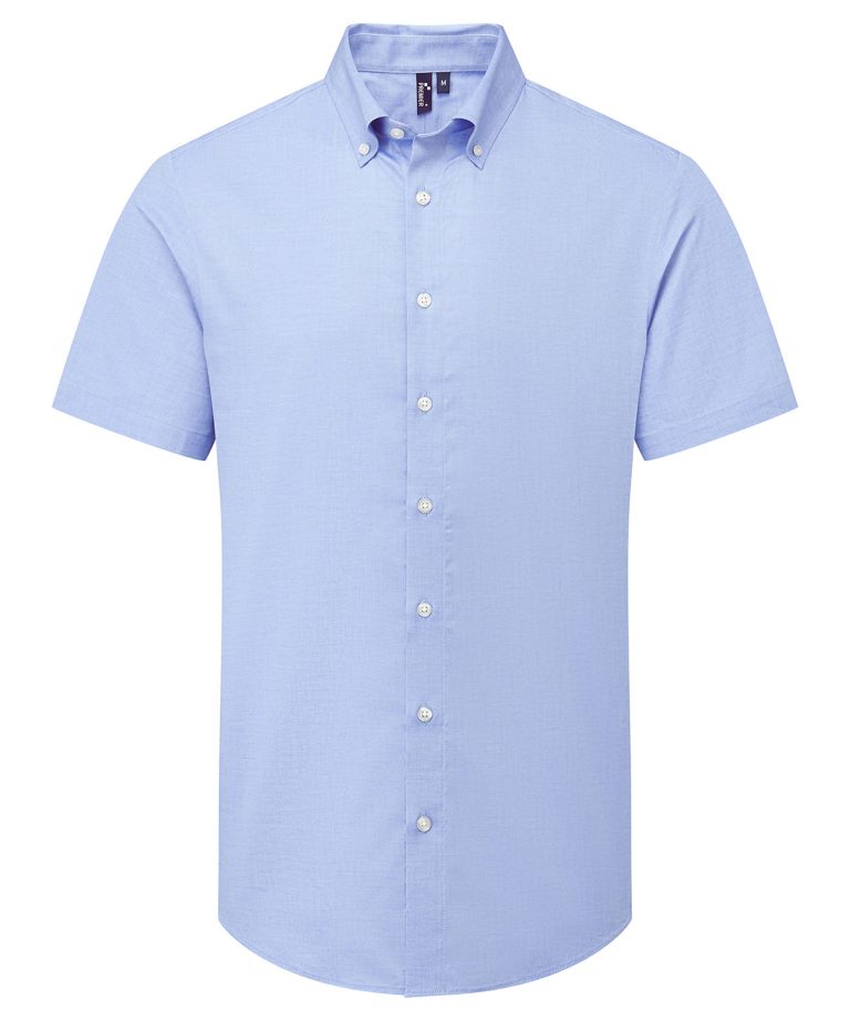 Premier &#8211; Supreme Oxford Short Sleeve Shirt PR286, Vivid Promotion Workwear