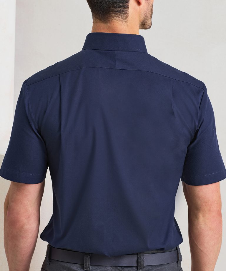 Premier &#8211; Supreme Oxford Short Sleeve Shirt PR286, Vivid Promotion Workwear
