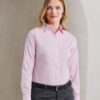 Premier &#8211; Womens Short Sleeve Poplin Blouse PR302, Vivid Promotion Workwear