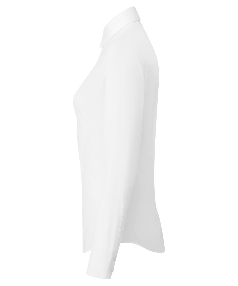 Alternative view of Premier - Womens Long Sleeve Recyclight Poplin Shirt PR303