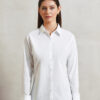Premier - Womens Supreme Poplin Long Sleeve Shirt PR307