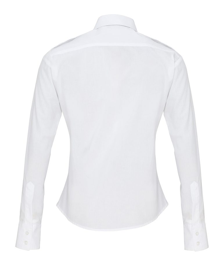 Premier &#8211; Womens Long Sleeve Pilot Shirt PR310, Vivid Promotion Workwear