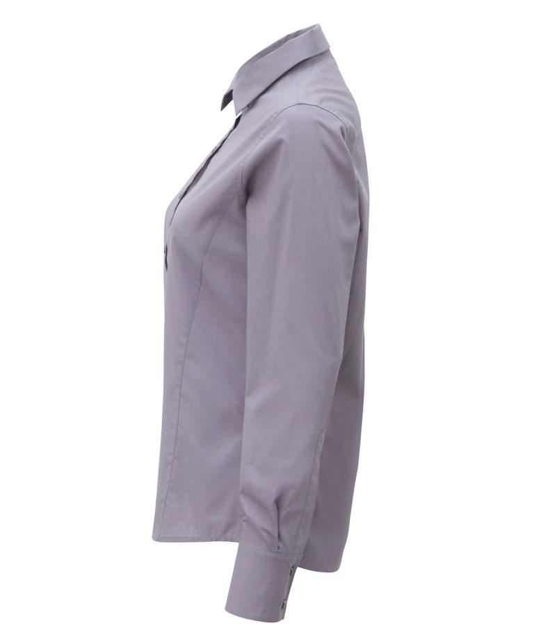 Premier &#8211; Womens Long Sleeve Fitted Friday Bar Shirt PR314, Vivid Promotion Workwear