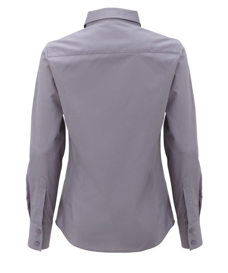 Premier &#8211; Womens Long Sleeve Fitted Friday Bar Shirt PR314, Vivid Promotion Workwear