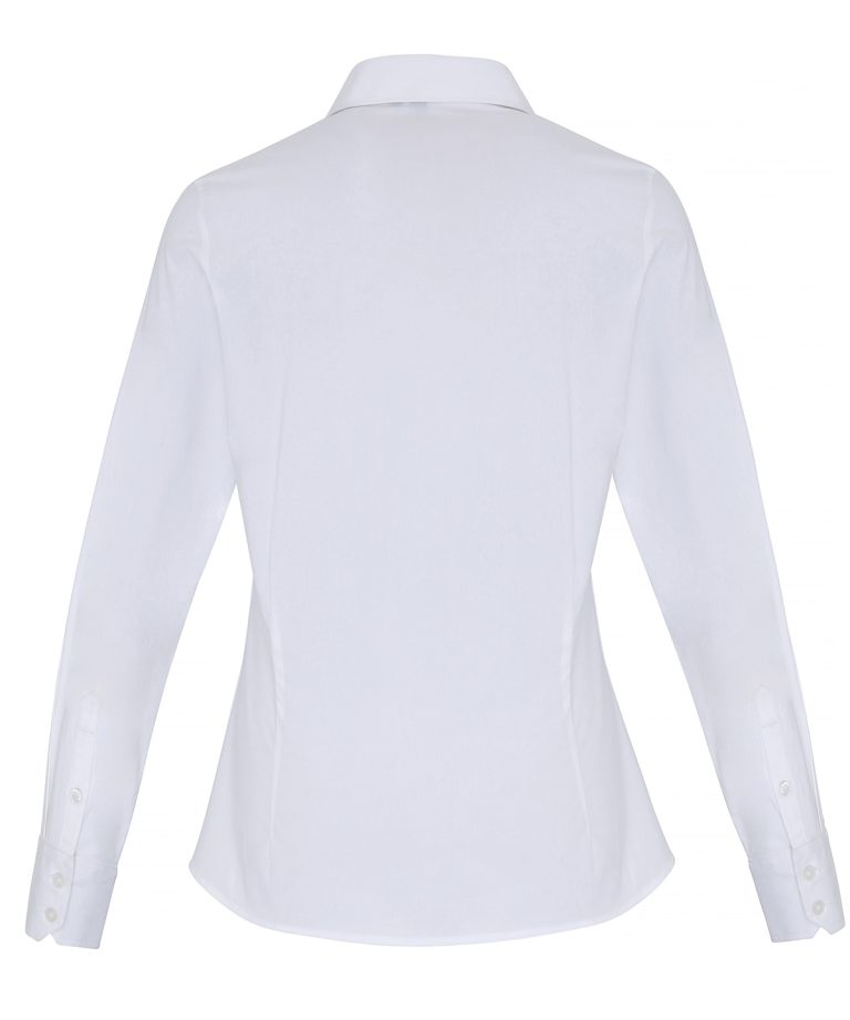 Premier &#8211; Womens Signature Oxford Long Sleeve Shirt PR334, Vivid Promotion Workwear