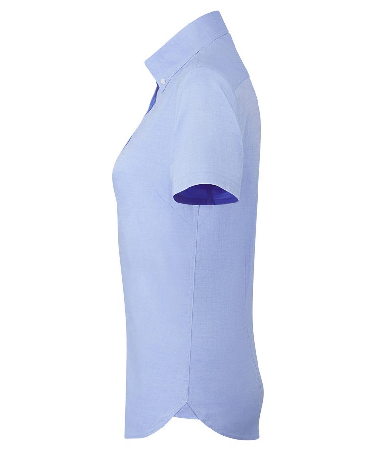 Premier &#8211; Womens Supreme Oxford Short Sleeve Shirt PR386, Vivid Promotion Workwear