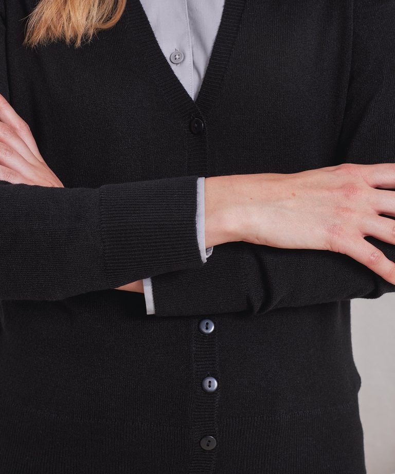 Premier &#8211; Womens Essential Acrylic Cardigan PR402, Vivid Promotion Workwear