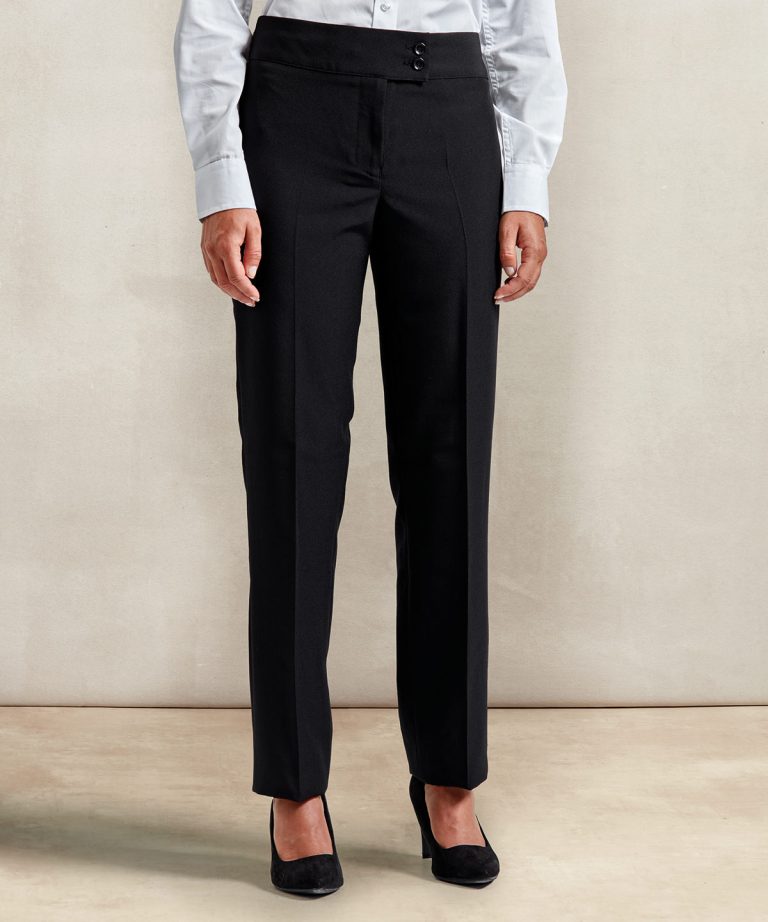Premier &#8211; Iris Straight Leg Trousers PR536, Vivid Promotion Workwear