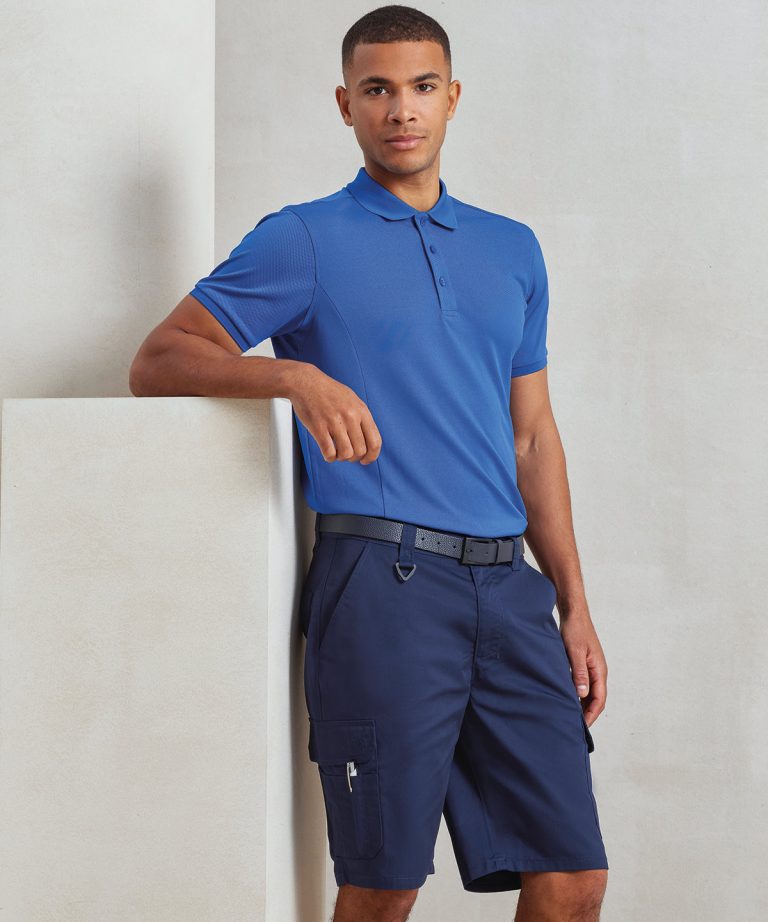 Premier &#8211; Workwear Cargo Shorts PR564, Vivid Promotion Workwear