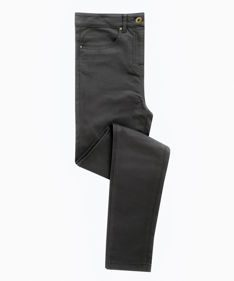 Premier &#8211; Womens Performance Chino Jeans PR570, Vivid Promotion Workwear