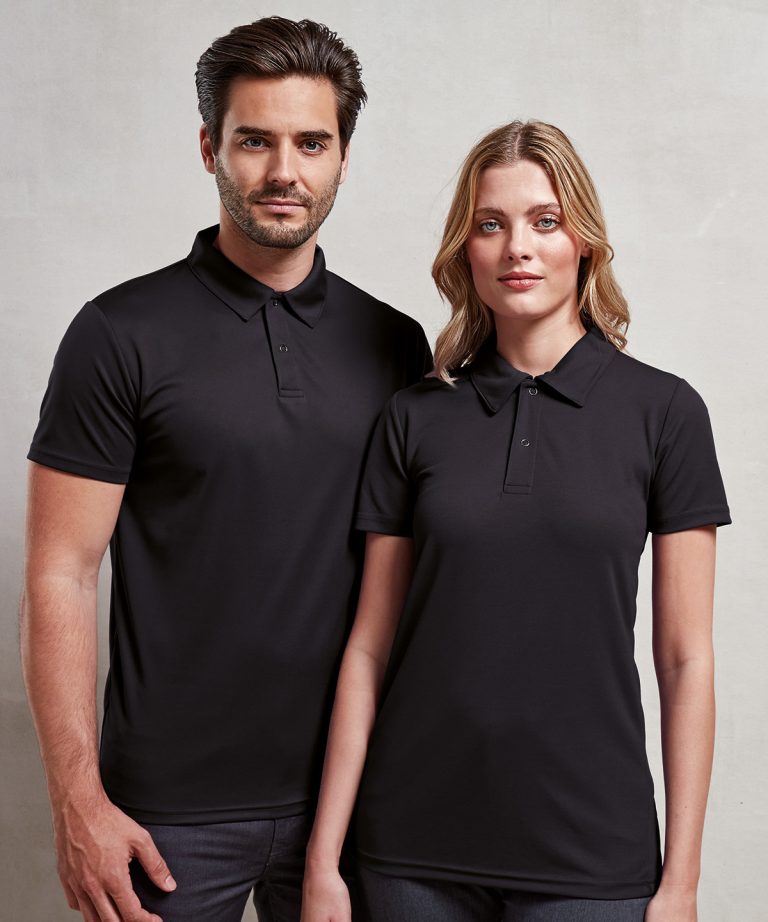 Premier &#8211; Coolchecker Studded Polo PR612, Vivid Promotion Workwear