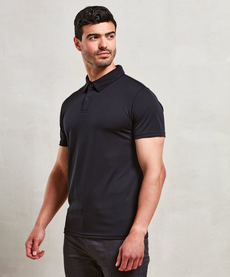 Premier - Coolchecker Studded Polo PR612