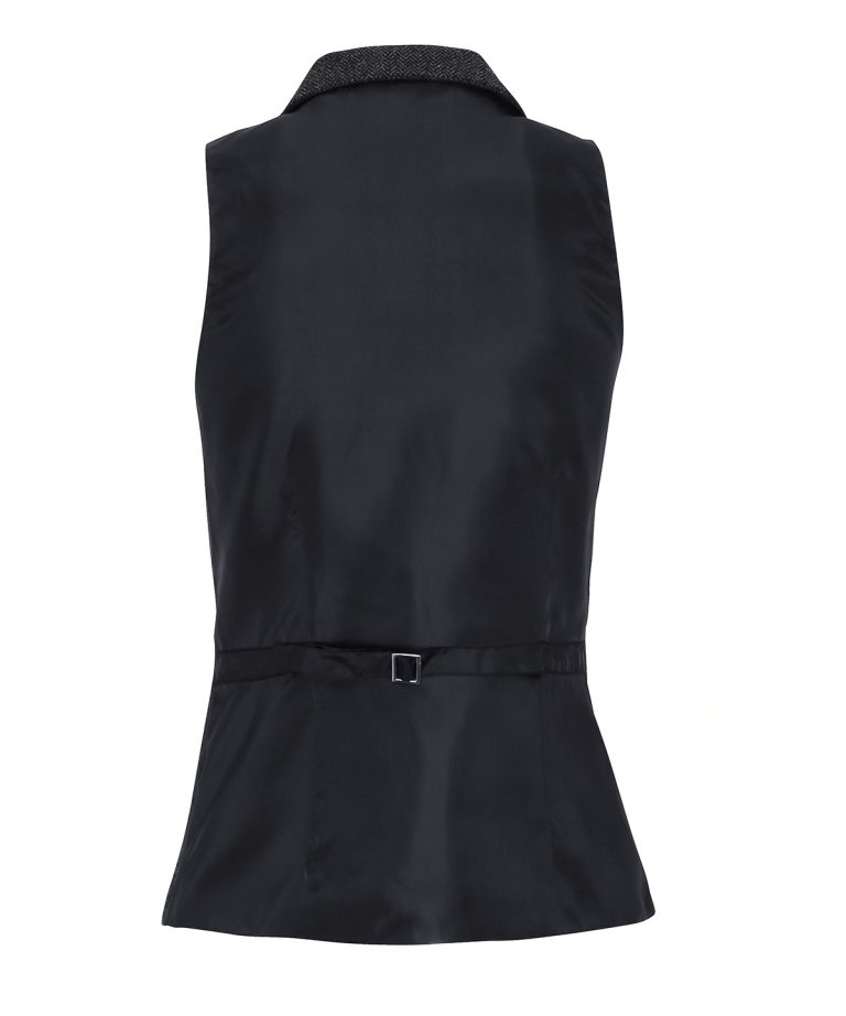 Premier &#8211; Womens Herringbone Waistcoat PR626, Vivid Promotion Workwear