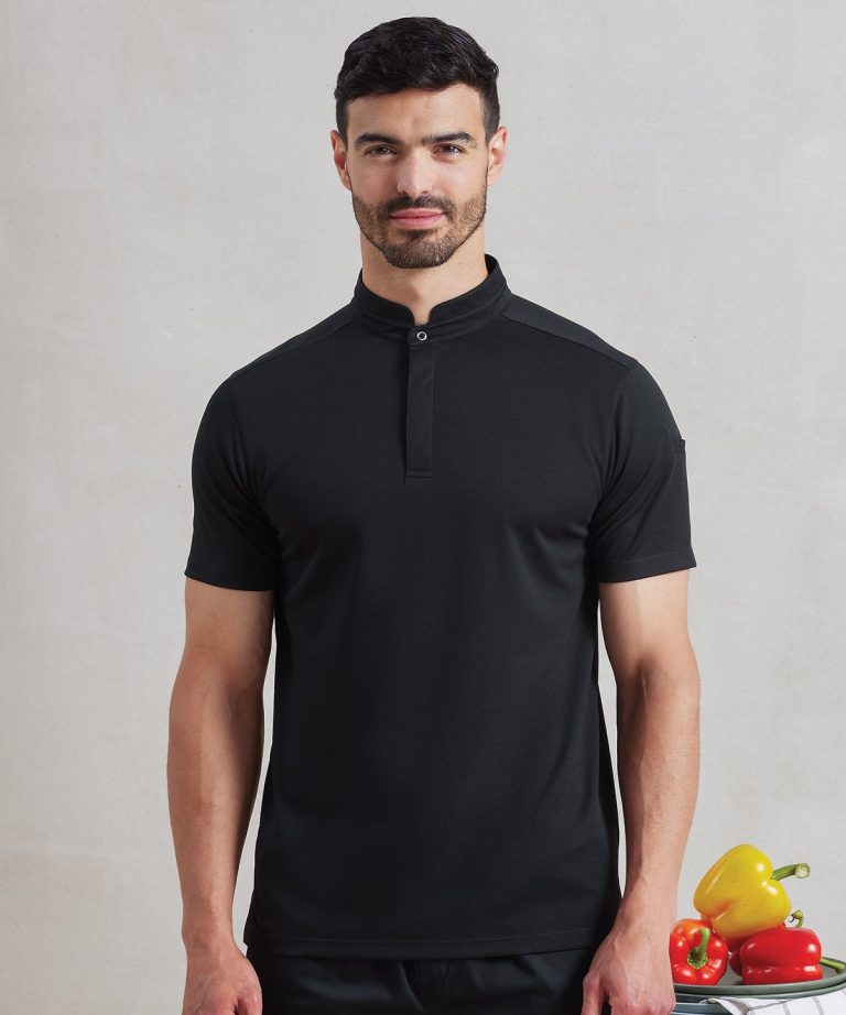 Premier &#8211; Essential Coolchecker Short Sleeve Chefs Shirt PR646, Vivid Promotion Workwear